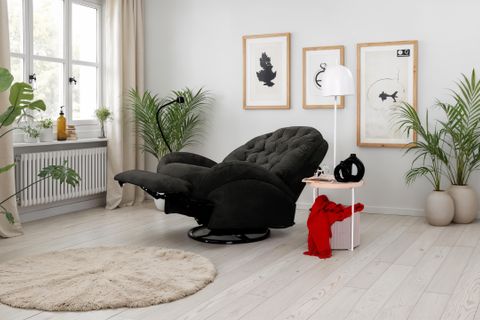 LİSBON ELEKTRİKLİ SALLANIR TV KOLTUĞU, ANTRASİT