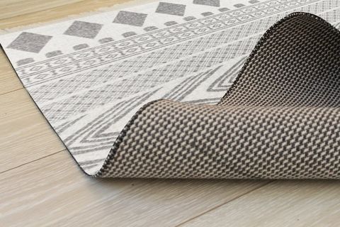 MARKAEV KİLİM, ÇİZGİLİ, GRİ, 60X120