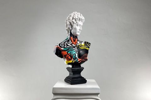 DAVID ALOHA POP ART DEKORATİF ROMA YUNAN HEYKELLERİ