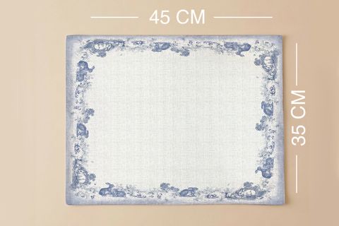 MASAL ORMANI PAMUKLU ALTI ADET AMERİKAN SERVİSİ