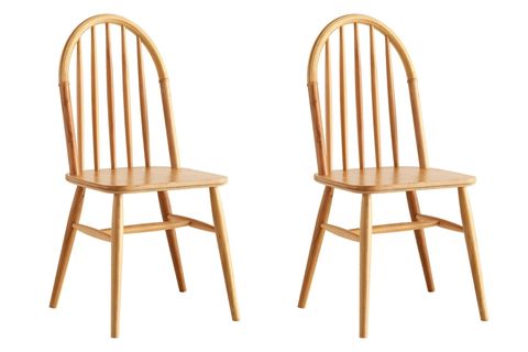 SEDEF AMERİKAN AHŞAP AYAK SANDALYE, NATURAL