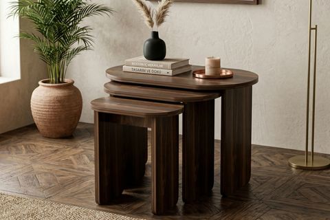 LOTUS ZİGON SEHPA, CEVİZ