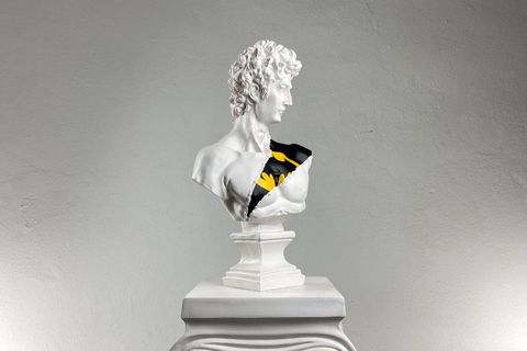 DAVID BATMAN POP ART DEKORATİF ROMA YUNAN HEYKELLERİ