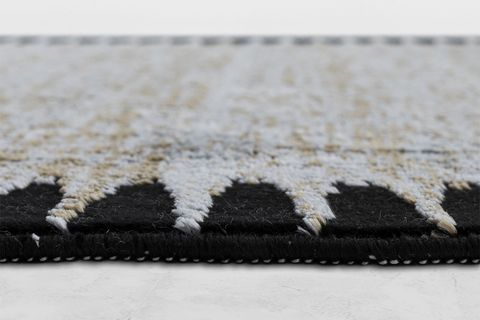 İPEKSİ MAKİNE HALISI, SİYAH, 5, 80X300