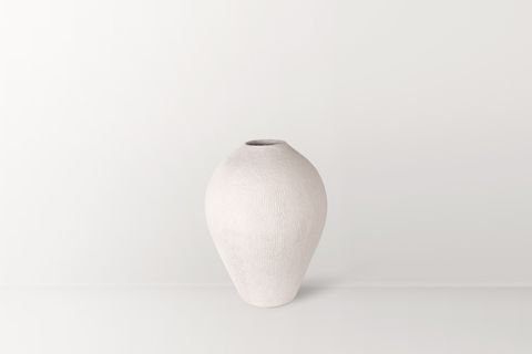 VALENTİNA DOKULU TERRACOTTA VAZO