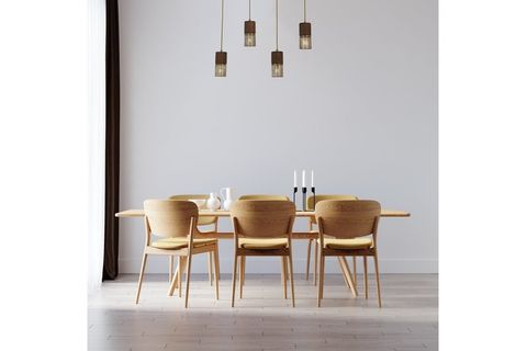 AVONNI AV 60265 4EY ESKİTME KAPLAMA MODERN AVİZE E27 METAL AHŞAP 80X9 CM