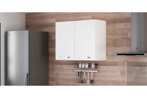 MİNAR 90 CM MUTFAK DOLABI BEYAZ 90-B1-ÜST MODÜL