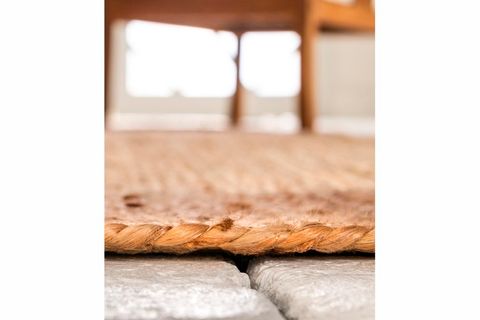 KOZA HALI NATURA JÜT HASIR HALI 00015A NATUREL 200X290