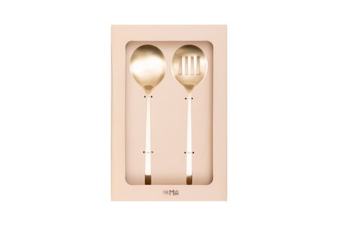 THE MİA GİALLO SERVİS SETİ ŞAMPANYA GOLD 2 PARÇA