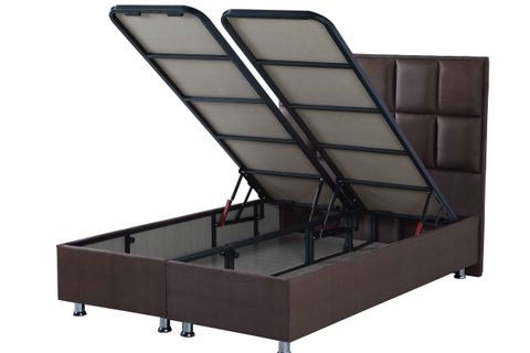 SOFT BAZA BAŞLIK SETİ, KAHVERENGİ, 160X200