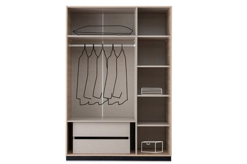 VEGA GARDIROP, 3 KAPAKLI