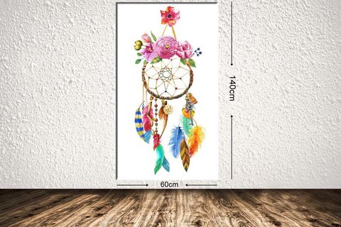 DÜŞ KAPANI DEV BOYUT DEKORATİF KANVAS TABLO, 60X140