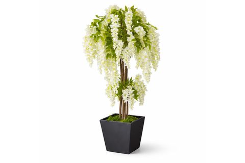 YAPAY BEYAZ WİSTERİA SALKIM AĞACI, 190 CM