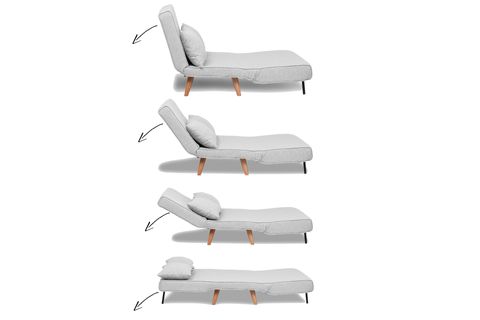 PAFU FOLDE 120 YATAKLI KATLANIR TEDDY İKİLİ KOLTUK, GRİ
