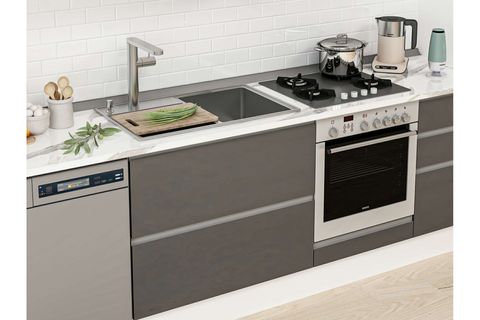 ALVİNKA 400X240 CM MUTFAK DOLABI, MB E90S60S50 1 ANTRASİT SUNTALAM