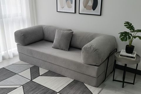 LUMİ İKİLİ KOLTUK, GRİ, 80X160