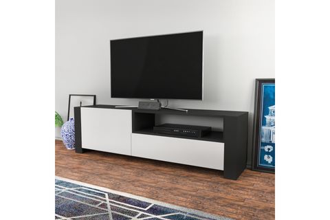 DECOROTİKA PİEDMONT TV ÜNİTESİ, ANTRASİT BEYAZ