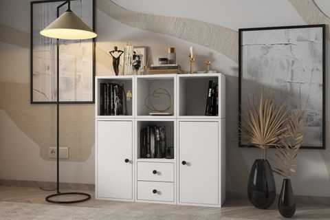 BK ÇOK AMAÇLI DOLAP, 4 ÇEKMECELİ, ÇAD