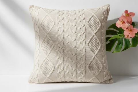 TRİKO PAMUK KIRLENT KILIFI, KREM