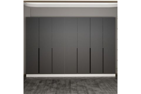 KALE 210 CM 7 KAPAKLI 3B RAF PORTMANTO, BYZ MBR ÇİZGİLİ ANT