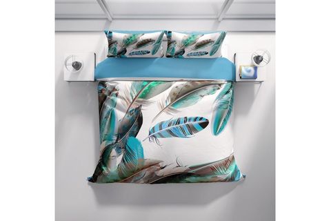 MONOHOME NEW FEATHER 3D TEK KİŞİLİK NEVRESİM TAKIMI