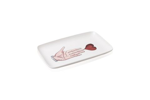 THE MİA LUV DİKDÖRTGEN SERVİS TABAĞI 31X20 CM