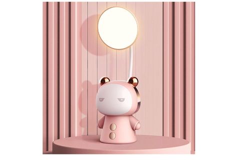 LİVAVA SEVİMLİ BEBEK LED MASA LAMBASI, PEMBE