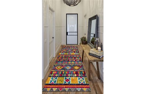 JUNGLE VİNTAGE BOHEM DESENLİ YOLLUK, BAMBU, 80X150