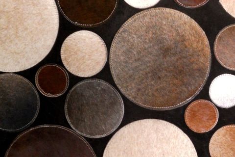 PLANET DERİ PATCHWORK MULTİ KAHVE 160X230