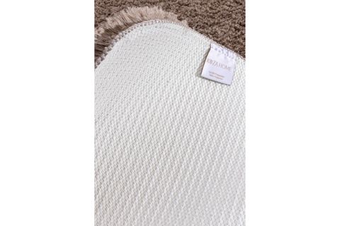 SEGURA PELUŞ KAYDIRMAZ TABAN İKİLİ BANYO PASPASI, VİZON, 60X100-50X60
