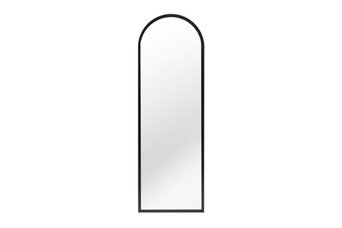 HÜMAS DEKORATİF OVAL BOY AYNASI, SİYAH, 180X60