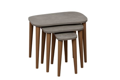 FORM ZİGON SEHPA, BETON DESEN