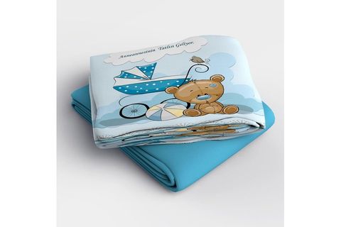 MONOHOME ANNEANNE TATLISI 3D PAMUK SATEN BEBEK NEVRESİM TAKIMI