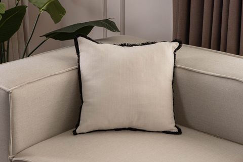 TASSEL KENAR PÜSKÜL DETAYLI KIRLENT KILIFI, İKİLİ