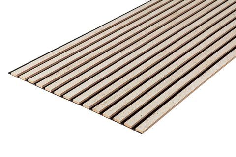 AKUSTİK MDF DUVAR PANELİ, TRAVERTEN, 60X278 CM