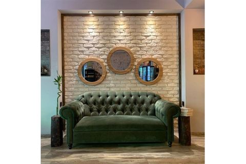 NEOSTİLL DOĞAL AHŞAP MASİF ÇERÇEVE DEKORATİF 62 CM AYNA
