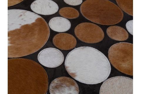 PLANET DERİ PATCHWORK KARAMEL 120X180