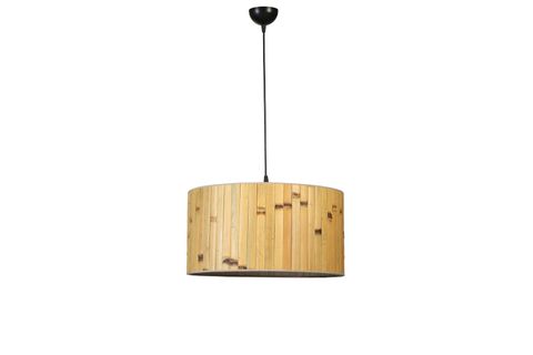 BAMBU 02 ABAJURLU TEKLİ SARKIT AVİZE