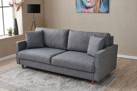 EVA SERİSİ ÜÇLÜ KOLTUK, GRİ