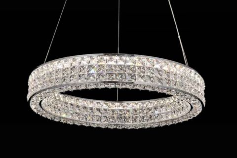 KONT KRİSTAL AVİZE, 50 CM