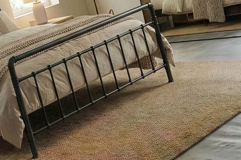 ODİN METAL KARYOLA, SİYAH, 140X190