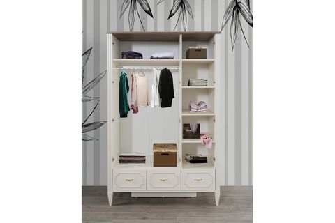 LUXURY GARDIROP, 3 KAPAKLI