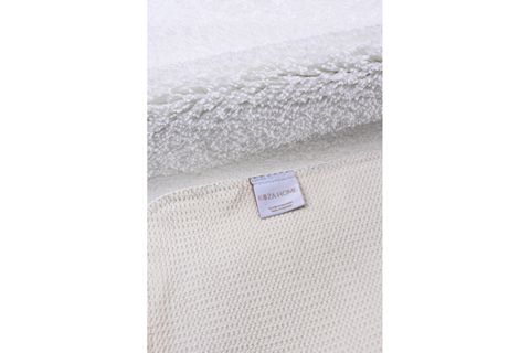MİNO KAYDIRMAZ TABAN İKİLİ BANYO PASPASI, BEYAZ, 60X100-50X60