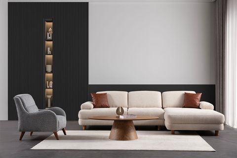 NORA KÖŞE KOLTUK, SAĞ KÖŞE, SHOWROOMDAN KUMAŞ DEĞİŞİMLİ