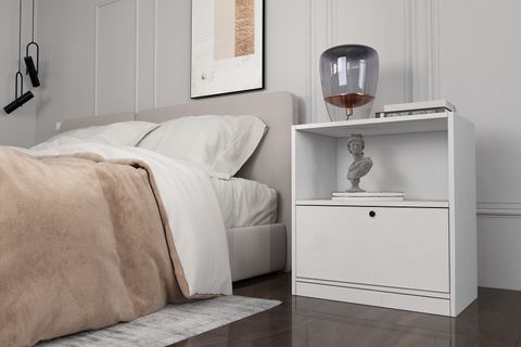 YUSUF KOMODİN, 1 DÜŞER KAPAKLI VE BAZA AYAKLI, KMD-1041-Ç