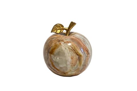LUX & MARBLE POMİDİ ORTA BOY ONİKS ELMA OBJE