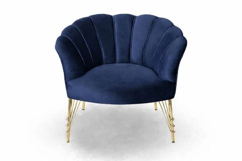 PAPATYA BABY FACE TEKLİ BERJER, LACİVERT, 2 ADET, GOLD AYAK