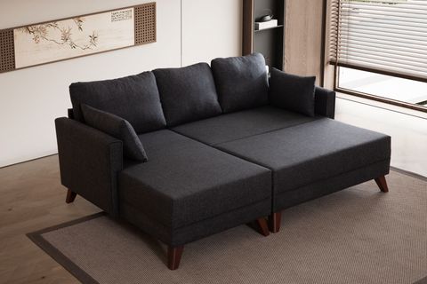 GLORİA MİNİ KÖŞE KOLTUK, ANTRASİT, SOL KÖŞE