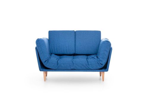 FUTON NİNA İKİLİ KANEPE, MAVİ