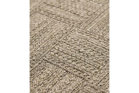 MERİNOS HALI TORONTO KAHVERENGİ SİSAL JÜTT GÖRÜNÜMLÜ MODERN HALI 64109 178  160X230 CM